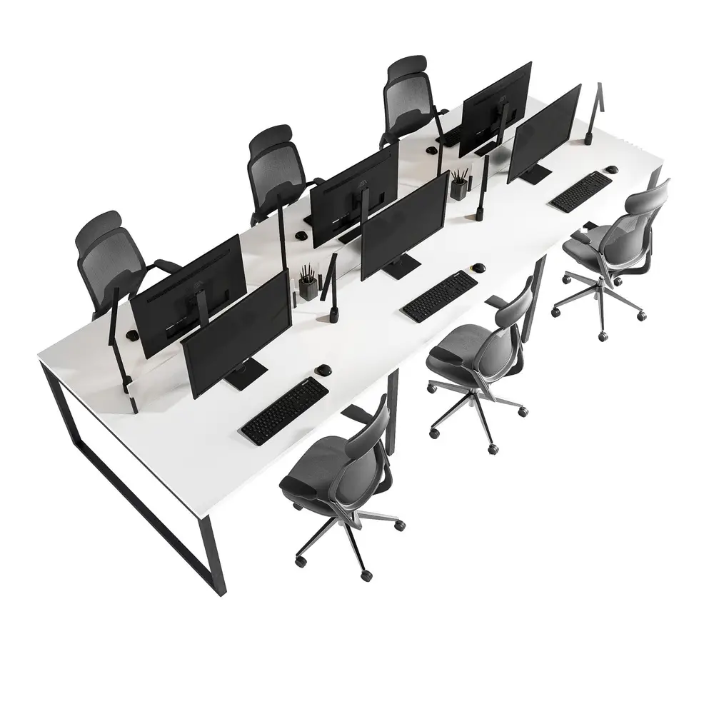 eternal-6person-table-9 میز کارگروهی شش نفره اترنال - تصویر 1
