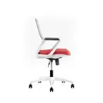 صندلی کارشناسی لیو مدل I62 بدون پشت سری قرمز