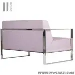 مبل اداری دو نفره مدل N58 لیو