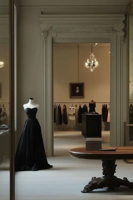 طراحی دکوراسیون مغازه پوشاک مدرن 2 store interior design 1 1