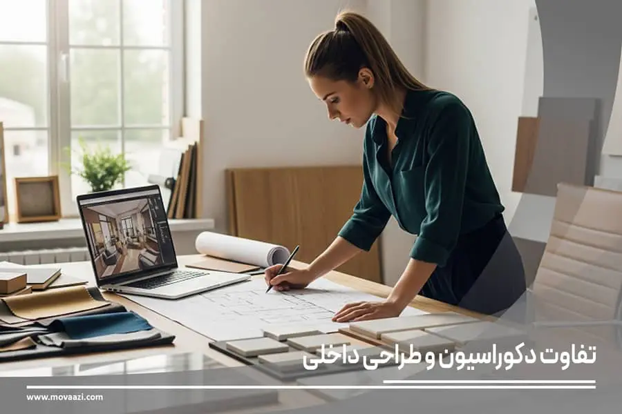 تفاوت دکوراسیون داخلی و طراحی داخلی